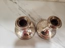 #7 Weighted Sterling Silver Candle Stick Pair.