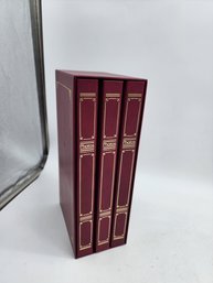 Set Of 3 Red Photo Albums New In Box