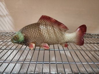 VINTAGE POTTERY KOI FISH