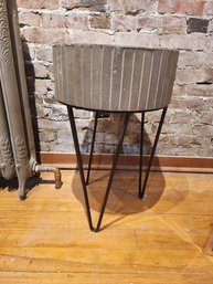 Wood Table On Metal Hairpin Legs Local Pick Up Only