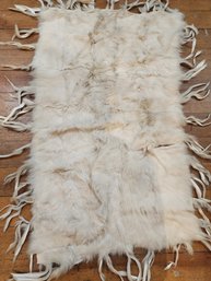 Fur Pelt With Fringe.  Ermine? Has 4' Approx. Separation See Photos