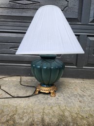 Chubby Vintage Lamp With Shade