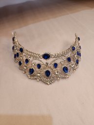 Blue Crown For Decor