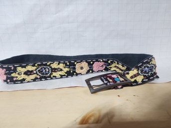 Beautiful 41 Inch Embroidered Belt
