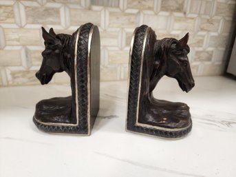 2 Heavy Horse Bookends