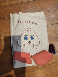 Hand Made Cloth Children's Book.