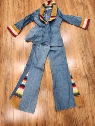 Totally Awesome 1970's Bellbottom Pantsuit!