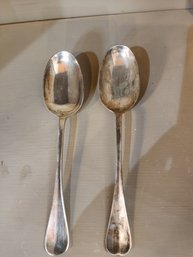 2 Sterling Silver Stieff Spoons