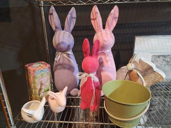 Huge Lot Of Easter Decor