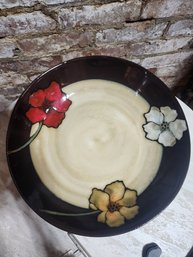 Large Pfaltzgraff Painted Poppies Bowl