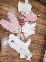 Lot Of Little Girl Coveralls And More