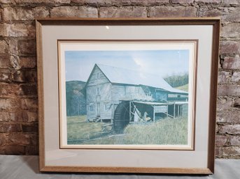 #8 Numbered Print Of Winterberg Mill By Joe Seme