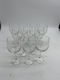 12 Wine Glasses