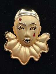 Clown Face Pin