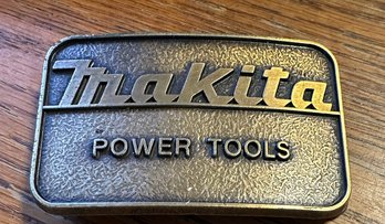 Makita Power Tools Belt Buckle