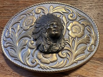 Indian Head Belt Buckle