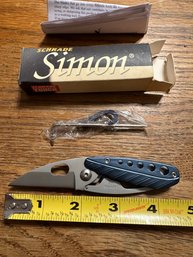 Schrade Simon Pocket Knife