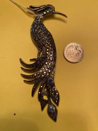 Peacock With Rhinestones