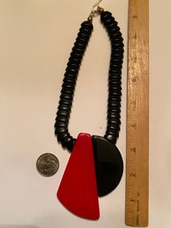 Red & Black Necklace