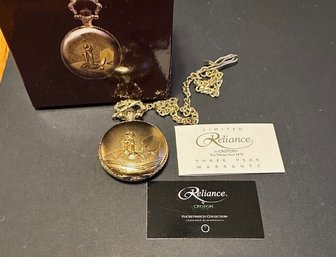 Reliance By Croton Pocket Watch With Box