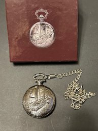 Reliance By Croton Pocket Watch With Box