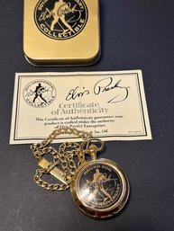 Elvis Presley 50 Anniversary Pocket Watch