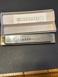 Mississippi Harmonica With Box