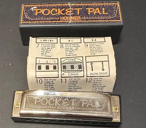 Pocket Pal Honer Harmonica With Case