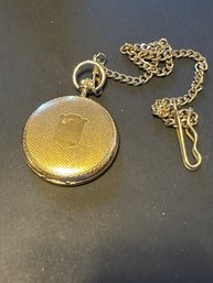 Majesti Quartz Pocket Watch With Date