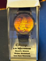 Disney 3-D Hologram Quartz Watch