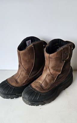 Men's Rocky Brand Leather Upper Snow Boots- Size 11M