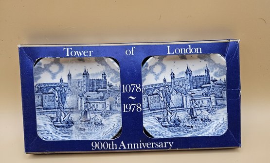 Tower Of London 900th Anniversary Gift Plates