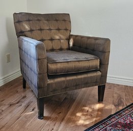 Beautiful Contemporary Fabric Occasional Chair