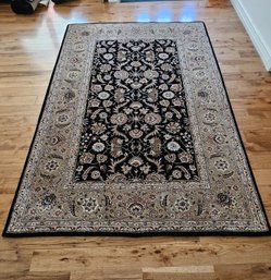 Attractive Large Area Rug In Excellent Condition. Appears To Be Wool.