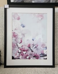 Smart Cherry Blossom Print Professionally Matted And Framed By IKEA