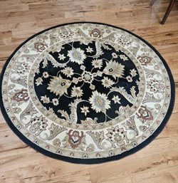 Classy Six-foot Round Area Rug