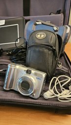 Diverse Collection Of Digital Camera Equipment