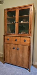 Handsome Tall Wood Cabinet