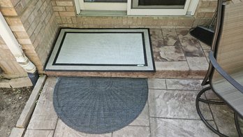 Set Of Two Durable Outdoor Mats