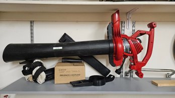 Corded Blower By Toro With Adjustable Thrust. Comes With Various Accessories / Nozzles / Attachments