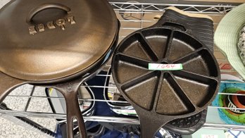 Classic Genuine Lodge Cast Iron Pans - 8' Diameter