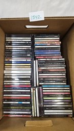 Box Of CDs: Latin, Elton John, Grover Washington, Kenny G, B.B. King, Xmas Music, And A Lot More!