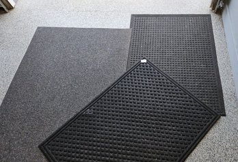 Collection Of Three Garage Or Basement Appropriate Carpets