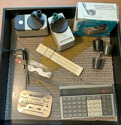 Architectural/Drafting Equipment:  Drafting Pencil Sharpeners, Slide Rule, Scientific / Engineering Calculator