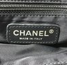CHANEL AUTHENTICATED  CC BLACK TOTE