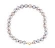 14K SOLID YELLOW GOLD CULTURED PEARL BRACELET