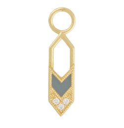 BEAUTIFUL RARE 18K YELLOW GOLD CHARM