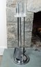 Vintage Lucite Handled Fireplace Tools And Screen
