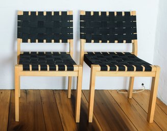 Alvar Aalto 611 Chairs By Artek