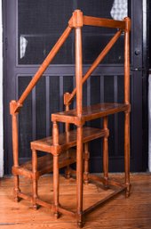 Vintage Italian Library Ladder